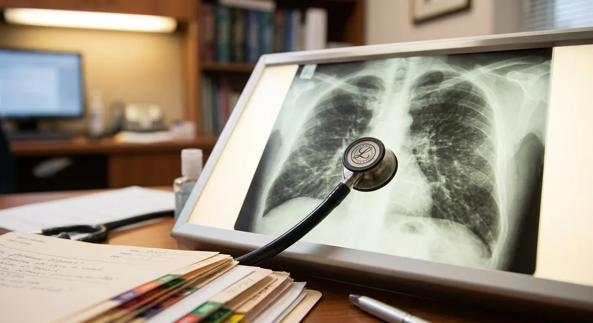 Asbestose fibrose pulmonaire