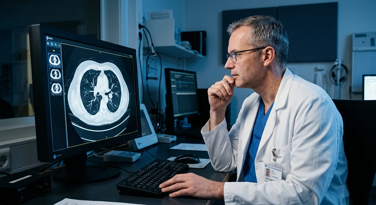 Cancer du poumon lié à l'amiante